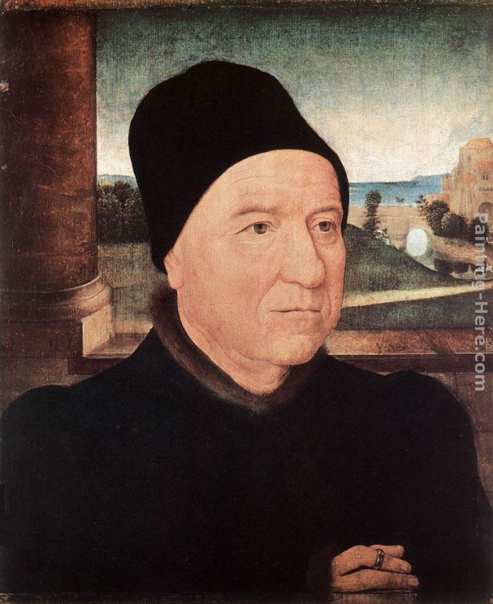Portrait of an Old Man painting - Hans Memling Portrait of an Old Man art painting